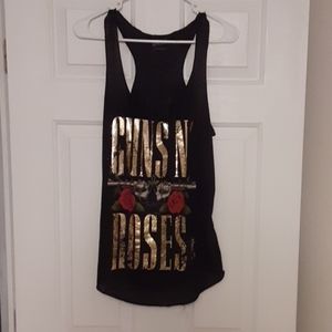 Guns and roses tank top